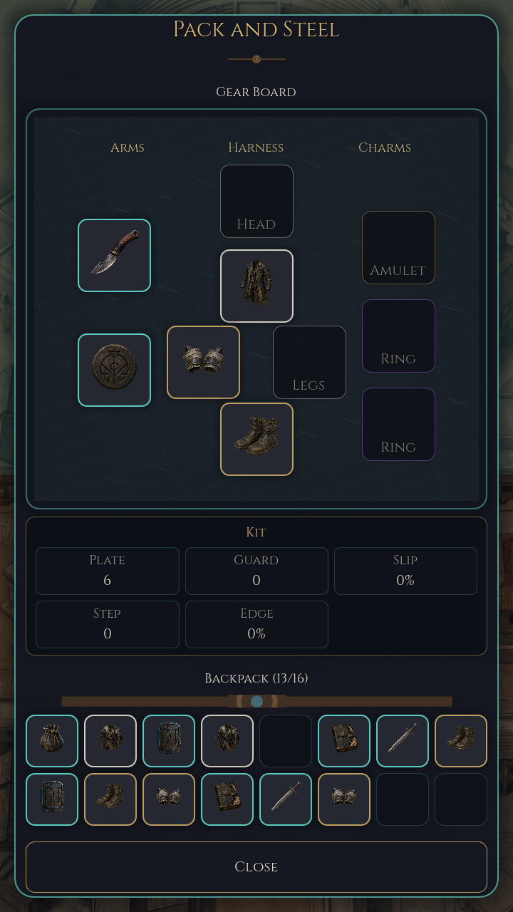 Inventory screenshot