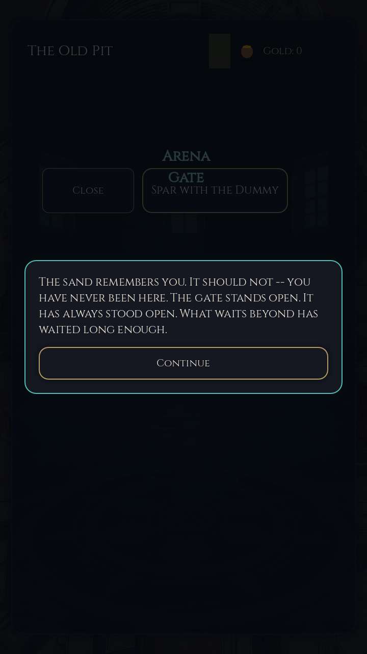 Training grounds screenshot